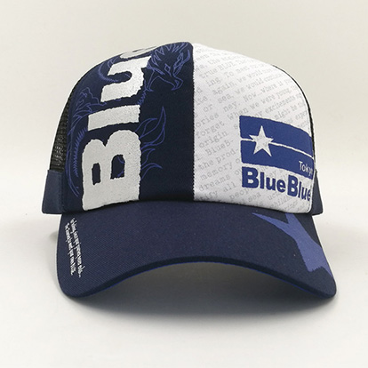 BlueBlue フラットキャップ シーバス　ブルーブルーフィッシングゼッパー80s